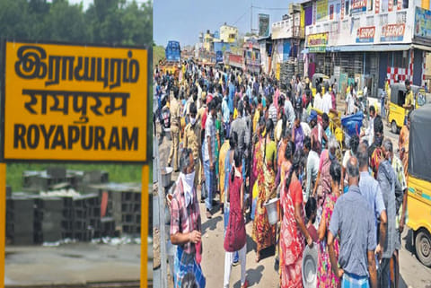 Manali has less than 1/10th of Royapuram’s 6k cases