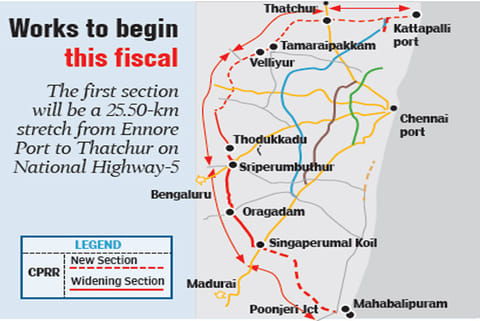 Highways dept expedites land acquisition for Rs 12,000 cr Chennai Peripheral Ring Road