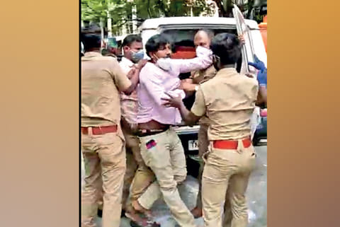 A grab of the video