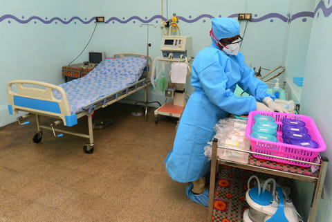 Government Stanley Medical College Hospital is preparing more bed and facilities of COVID ward