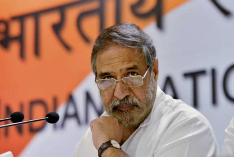 Congress senior spokesperson Anand Sharma