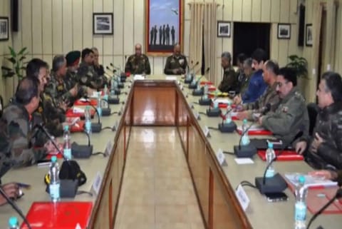 Core group meets to strategise security in Kashmir