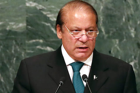 File photo: Nawaz Sharif