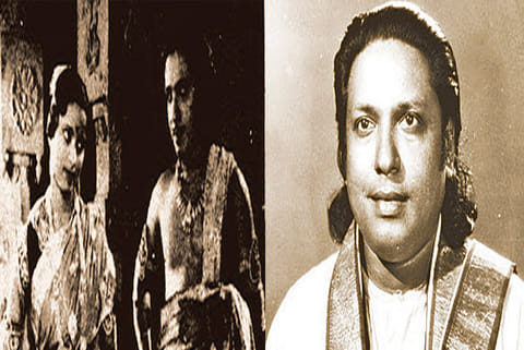 Chinnappa was the first to do a double role for a Tamil hero in ?Uthama Puthiran?