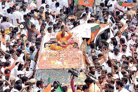 BJP's Vel Yatra