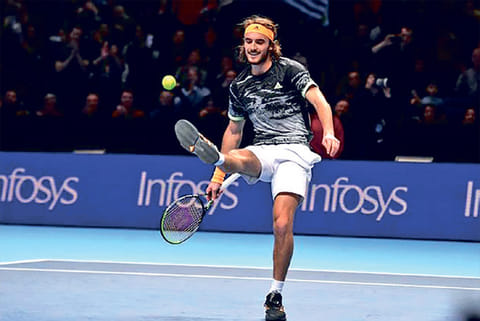 Tsitsipas's win over Rublev puts Thiem through to semis