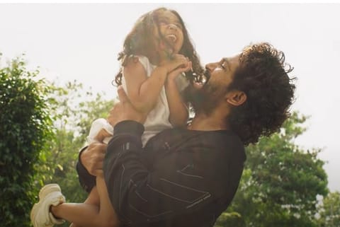 Allu Arjun and his daughter Arha