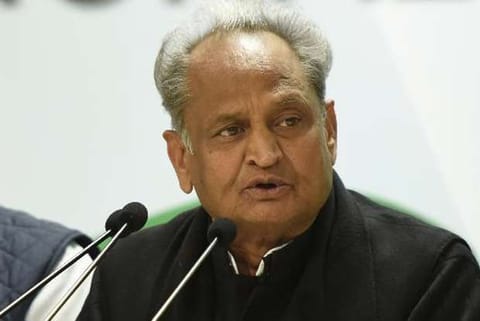 Gehlot hits back at BJP leaders for remarks on toppling Raj govt