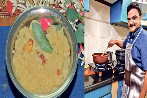 Banana sheera recipe