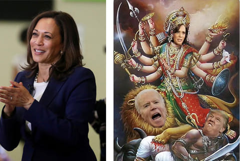 Hindu groups seek apology from Kamala Harris' niece for tweeting image depicting aunt as Durga