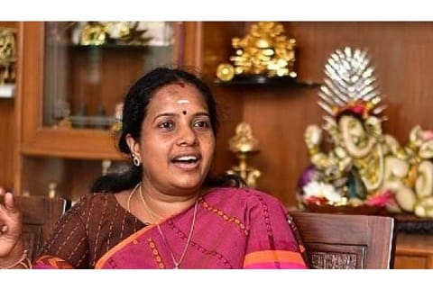 Picture Credit: BJP Mahila Morcha twitter profile