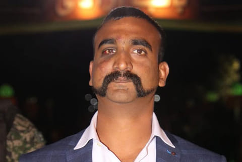 File photo: IAF pilot Abhinandan