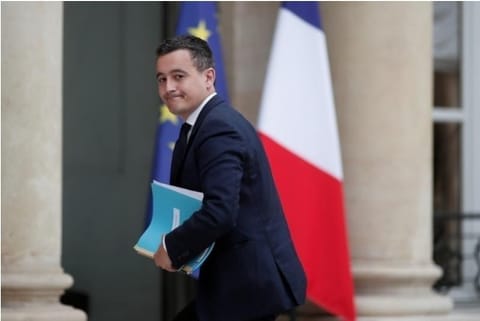 Source: Reuters; Gerald Darmanin