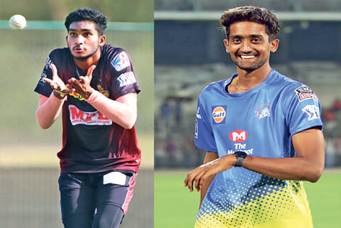M Siddharth (left) and R Sai Kishore