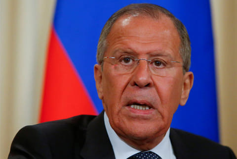 Russian Foreign Minister Sergei Lavrov.