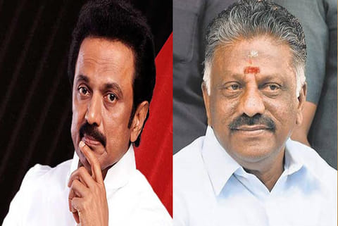CM MK Stalin; AIADMK convenor OPS