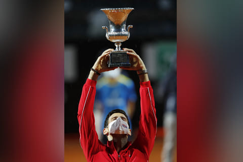 Djokovic clinches record 36th Masters title in Rome