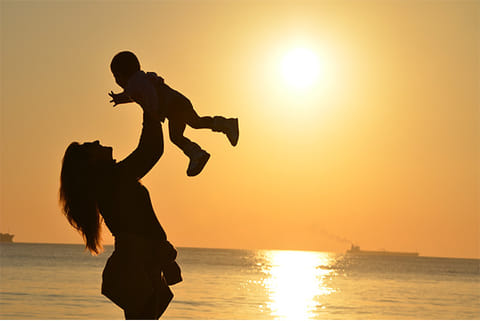 The rainbow colours of motherhood