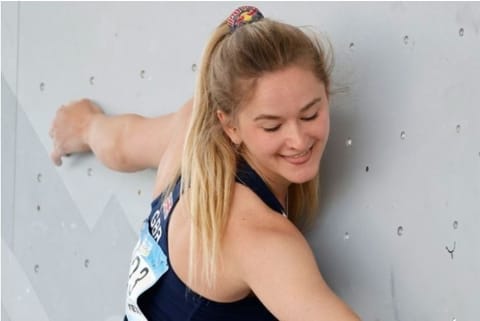 Shauna Coxsey of Britain (Credit: Reuters)