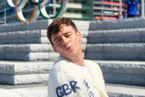 British diver Tom Daley (Source: Twitter)