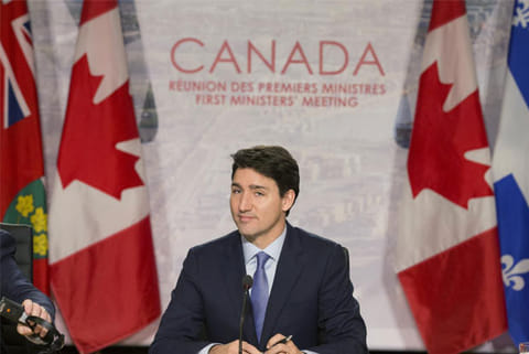 File photo: Canadian PM Trudeau