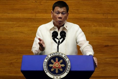 Philippines' Duterte raises rivals' suspicions by seeking vice presidency in 2022