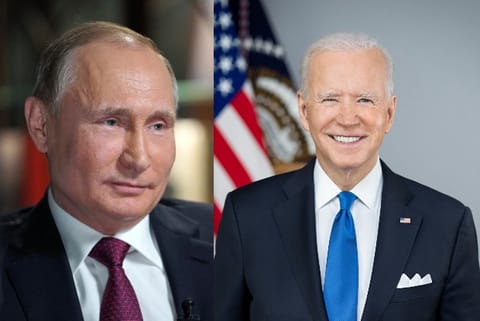 Russian President Vladimir Putin and US President Joe Biden (File Photo)