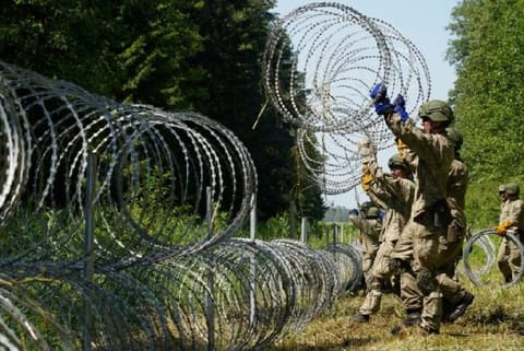 The spat between Ukraine and Belarus comes amid wider tensions in the region (Image Source: Reuters)