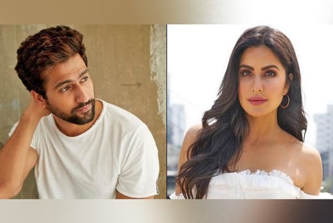 Vicky Kaushal and Katrina Kaif