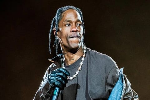 Rapper and songwriter Travis Scott (Image Courtesy: ANI)
