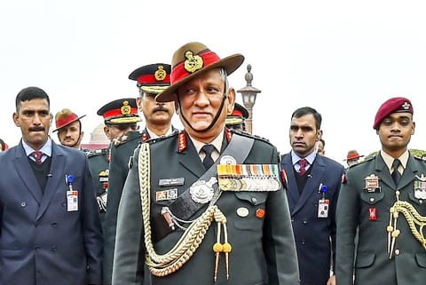 Late CDS Bipin Rawat's pre-recorded message played at 'Swarnim Vijay Parv' event