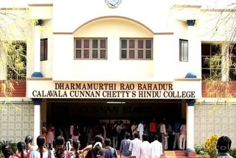 Dharmamurthi Rao Bahadur Calavala Cunnan Chetty?s Hindu College