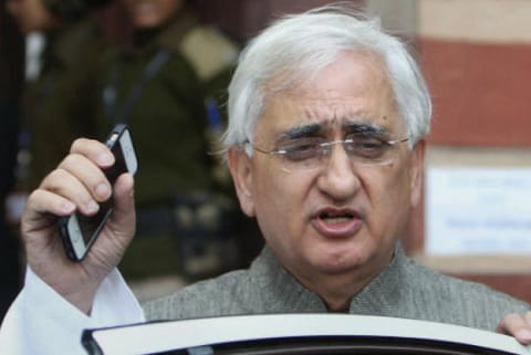 senior Congress leader Salman Khurshid