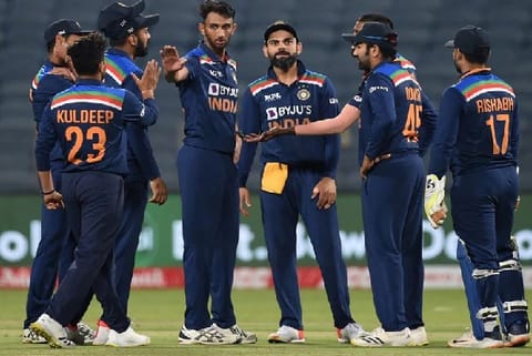 KL Rahul leading the 18-member side in absence of injured Rohit Sharma (Credit: AFP)