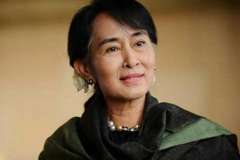 File photo: Myanmar?s leader Aung San Suu Kyi