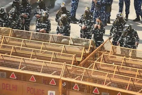 Red Fort turns fortress, Delhi top cop takes stock