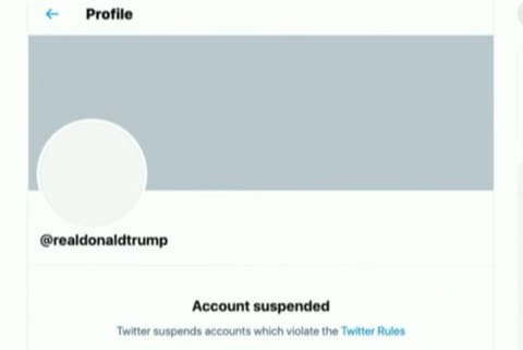 US is not China, say Republicans condemning Twitter for permanently suspending Trump's account