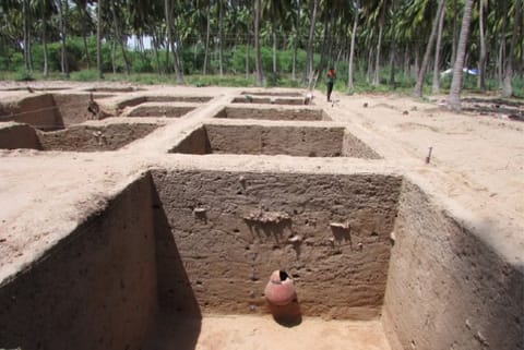 Excavations at Keezhadi