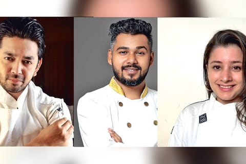 Mahendra Thulung Rudy, Abinas Nayak and Natasha Gandhi.