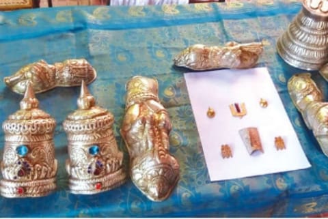 Theni police crack temple theft in 24 hrs, arrest 4, recover stolen ornaments