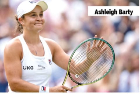 Barty, Pliskova reach their 1st Wimbledon final