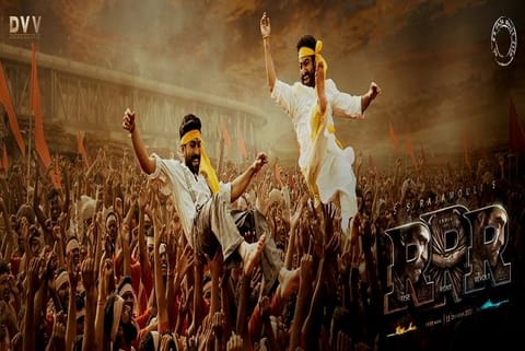 Poster of RRR
