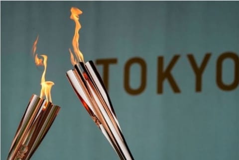 A glimpse of torches being pictured after the torch rally was dismissed (Credit: Reuters)