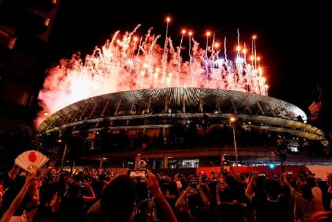 The Tokyo Olympics Opening Ceremony (Reuters)