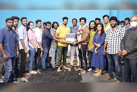 During the film launch.