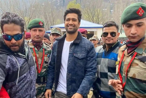''Heartfelt thanks to Indian Army for inviting me to Uri Base Camp'': Vicky Kaushal