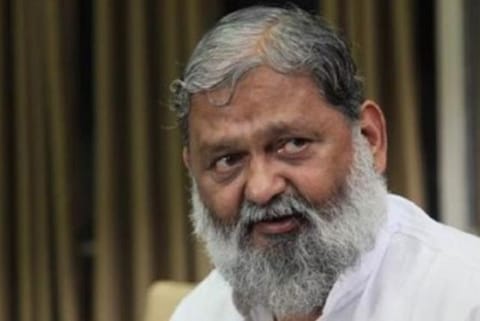 Haryana Health Minister Anil Vij (File Photo)