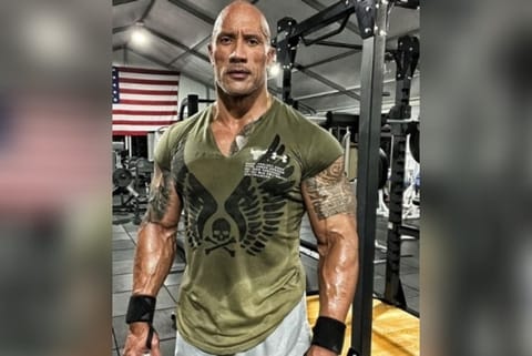 Actor Dwayne Johnson (Image Courtesy: IANS)