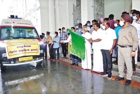Ma Subramanian launches mobile medical camps on Wednesday