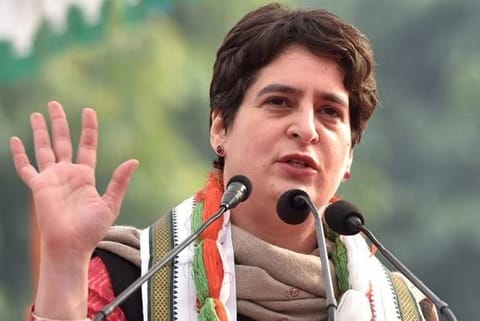 Congress leader Priyanka Gandhi Vadra (File Photo)
